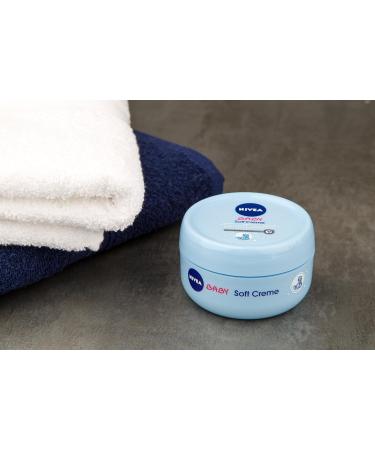 NIVEA Baby Soft Care Cream - 24-Hour Moisturizing with Calendula - 200ml - Buy Online on GoSupps.com