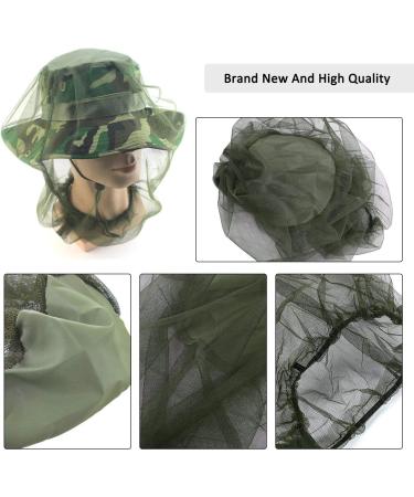 MOSANDON Insect Head Net Mesh Protective Mask - 2 Pack, Outdoor Fishing Equipment - Buy Online on GoSupps.com