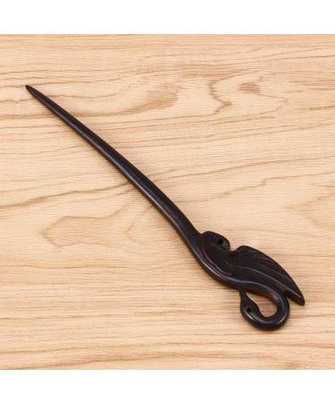 Wood Hair Stick Chinese Style Hair Chopsticks for Buns Hair Pins for Women Long Hair Chignon Maker Handmade - Buy Online on GoSupps.com
