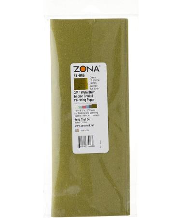 Zona 37-946 3M Wet/Dry Polishing Paper  8-1/2-Inch X 11-Inch  30 Micron  Green  10-Pack - Buy Online on GoSupps.com
