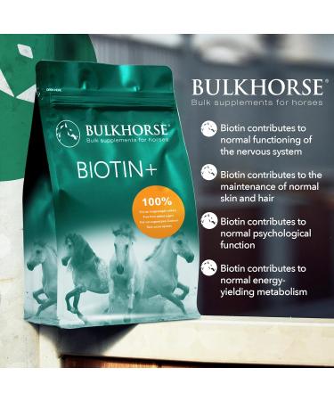 Buy BulkHorse Biotin+ | Premium 1000g | Boost Muscles Energy & Skin | International Shipping - Buy Online on GoSupps.com