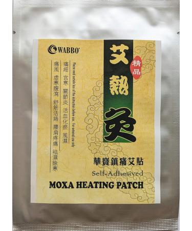Wabbo Moxa Heating Patch - 10 Patches | Natural Heat Therapy | Fast Pain Relief - Buy Online on GoSupps.com