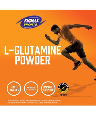 Now Foods Sports L-Glutamine Powder 2.2 lbs - Premium Recovery Supplement | 1 kg - Buy Online on GoSupps.com