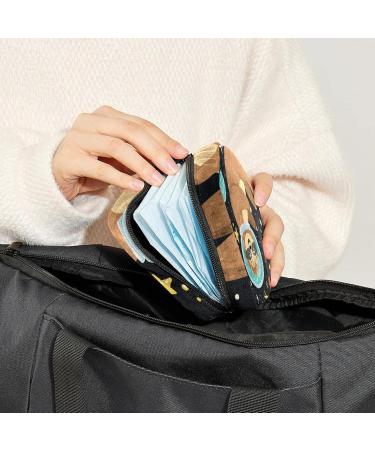 Women's Portable Period Kit - Bonds Storage Pockets Sloth Keeper Bag for Feminine Products - Color 4 - Buy Online on GoSupps.com
