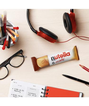NUTELLA B-READY Snack Bars Crunchy Wafer Filled With Delicious NUTELLA 15 bars pack 330g Nutella B-ready 15 Pack - Buy Online on GoSupps.com