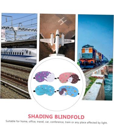 Frcolor Cute Eye Mask with Ice Cream Bag - Relaxing Facial Mask for Travel & Insomnium Relief - Buy Online on GoSupps.com