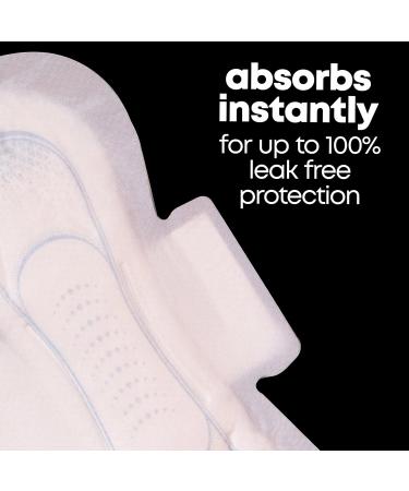 U by Kotex Clean & Secure Overnight Maxi Pads with Wings (Previously 'Security') Extra Heavy Absorbency 24 Count (Packaging May Vary) Extra Heavy Overnight Absorbency Extra Heavy Overnight Absorbency - Buy Online on GoSupps.com