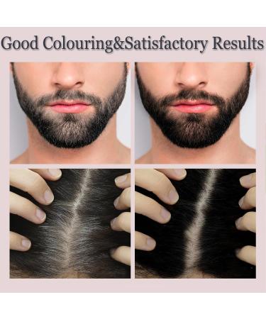 Root Touch Up Golden Brown Grey Hair Cover Up Beard Dye Hair Mascara Root Cover Up Semi Permanent Hair Dye Temporary Brush On Colour Waterproof Sweatproof Long-Lasting -3 Type Brushes(Gold Brown) light brown - Buy Online on GoSupps.com