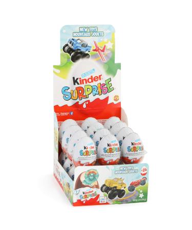 Kinder Surprise Chocolate Eggs with Toys Classic 24 Count 8 Packs 7.5 Kilogram 24 Count (Pack of 8)