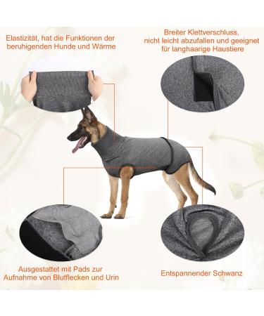 Dogebody After Surgery One-Piece Dog Diaper - Recovery Suit for Male & Female Dogs Leak Protection & Wound Care - Buy Online on GoSupps.com