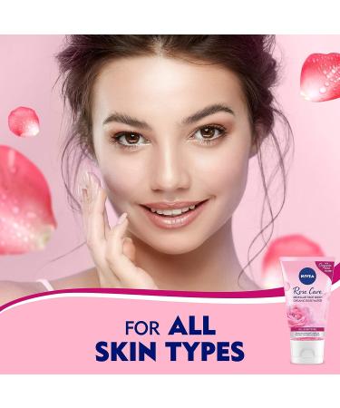NIVEA Micellar Cleansing Face Wash Skin Breathe Rose MicellAIR 150ml - Gentle Cleanser for Fresh and Radiant Skin - Buy Online on GoSupps.com