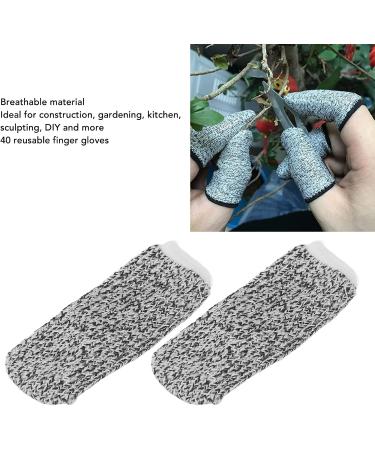 40Pcs Cut Resistant Sewing Finger Protectors - Comfortable Gloves for Construction & Kitchen - International Shipping - Buy Online on GoSupps.com