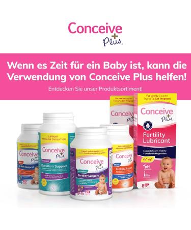 Conceive Plus Fertility Supplement for Women | Hormonal Balance Calcium Vitamin D Folic Acid & Inositol | 30-Day Supply 60 Capsules - Buy Online on GoSupps.com