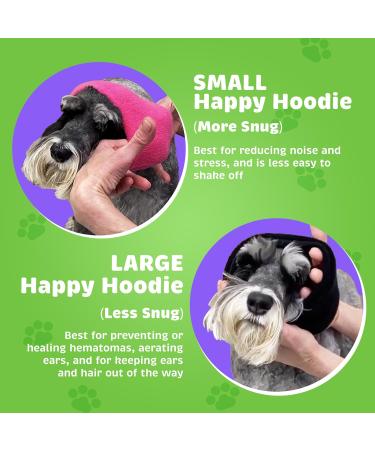 Zoni Pets Happy Hoodie for Dogs & Cats | Anxiety & Calm Solution | X-Small Pink | Since 2008 - Buy Online on GoSupps.com