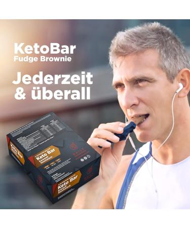 Daily Endurance Keto Bar | Best Low Carb Protein Snack | Vegan Chocolate | 3g Net Carbs | 12 Bars with Sckoko Coating | Caramel Flavor - Buy Online on GoSupps.com