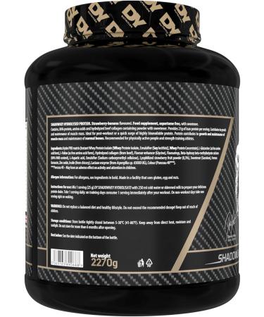 Dorian Yates Shadowhey Hydrolyzate StrawberryBanana 2270g - Buy Online on GoSupps.com