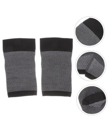 Kisangel Breathable Ankle Support Socks for Women & Men | Compression Foot Brace for Volleyball | Black Spandex Stocking 20.7x1.1CM - Buy Online on GoSupps.com