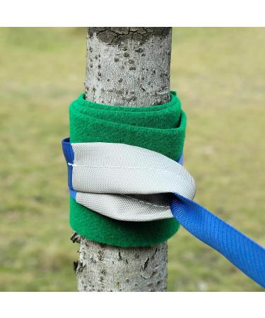 Sunnyglade 50ft Slackline Kit with Training Line & Tree Protectors - Complete Set for Kids & Adults | Includes High Grade Ratchet, Arm Trainer & Carry Bag - Best for Balance Training - Buy Online on GoSupps.com