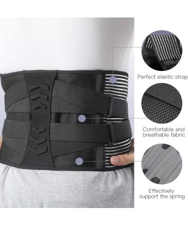 AGPTEK Back Support for Lumbar Pain Relief | International Shipping Available - Buy Online on GoSupps.com