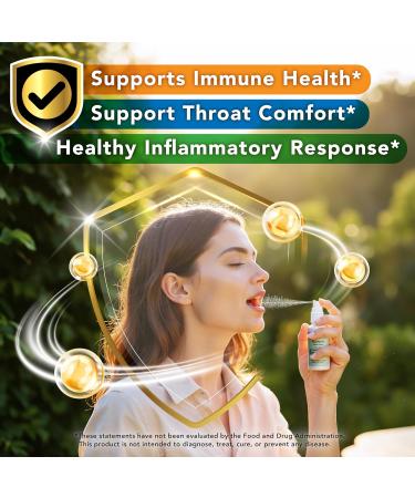 LOVITA Bee Propolis Throat Spray 250mg Bee Propolis Extract with 18% Bioflavonoids Alcohol-Free Antioxidant Immune Support & Sore Throat Relief Gluten-Free Non-GMO 1 Fl Oz 90 Day Supply Throat Spray 1 Fl Oz (Pack of 3) - Buy Online on GoSupps.com