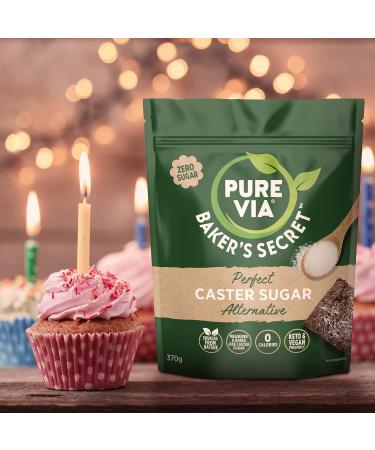 Pure Via Baker s Secret 1kg Caster Sugar Alternative Perfect for Baking Sweetener Crafted with Acacia Gum 1 x 1kg - Buy Online on GoSupps.com