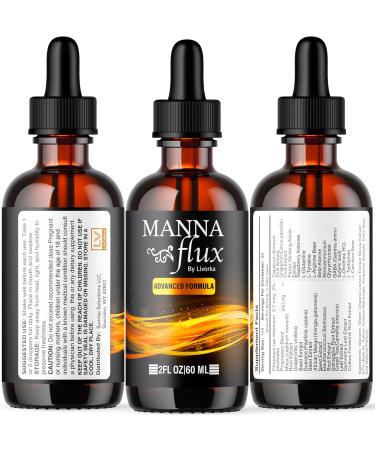 (2 Pack) MannaFlux Drops Manna Flux Advanced Formula Drops MannaFlux All-Natural Liquid Drops Supplement MannaFlux Drops Weight Loss Support MannaFlux Gotas Reviews 2 Bottles for 60 Days - Buy Online on GoSupps.com