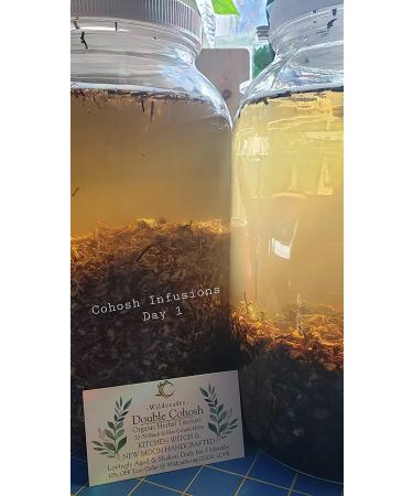 Organic Black Cohosh & Blue Cohosh Herbal Tincture | Handcrafted by Traditional Herbalists - Buy Online on GoSupps.com