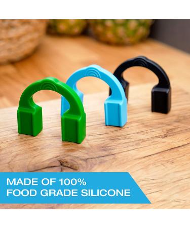 Jawline Exerciser 3-Pack by Tilcare - Tone Your Face and Chisel Your Jawline - Neck and Jaw Workout for Men & Women - Includes 40lb, 50lb, 70lb Resistance Levels - Buy Online on GoSupps.com