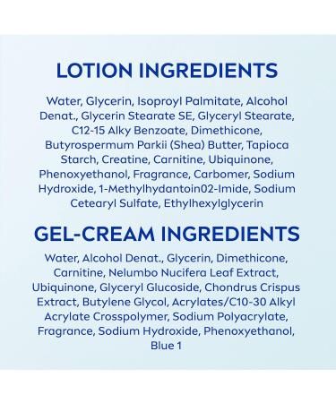 NIVEA Skin Firming Body Lotion Variety Pack - Hydrating 16.9 Fl Oz Lotion & Firming 6.7 Oz Gel Cream - Buy Online on GoSupps.com