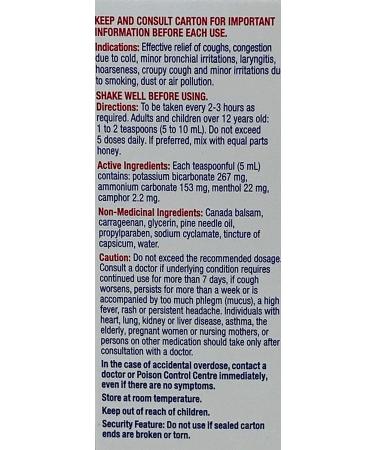 Buckleys Original Cough Congestion Syrup 200ml - 2 Pack | Fast Relief Formula - Buy Online on GoSupps.com