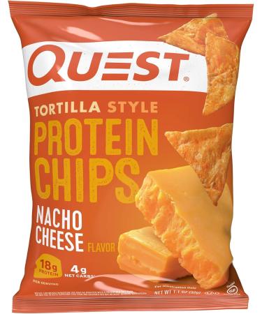 Quest Nutrition Ready To Drink Chocolate Protein Shake High Protein Low Carb Gluten Free & Tortilla Style Protein Chips Low Carb Nacho Cheese 1.1 Ounce (Pack of 12) - Buy Online on GoSupps.com