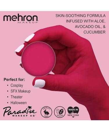 Mehron Paradise Makeup AQ - Dark Pink (7g) | Premium Professional Face & Body Paint for All Skin Types - Buy Online on GoSupps.com