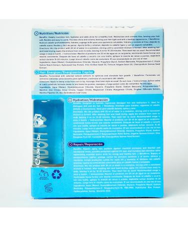 Agua de Cielo Hair Ampoules Set - Intensive Treatment for Damaged Hair Nourish & Repair | Reduce Hair Loss - 4 x 10ml - Buy Online on GoSupps.com