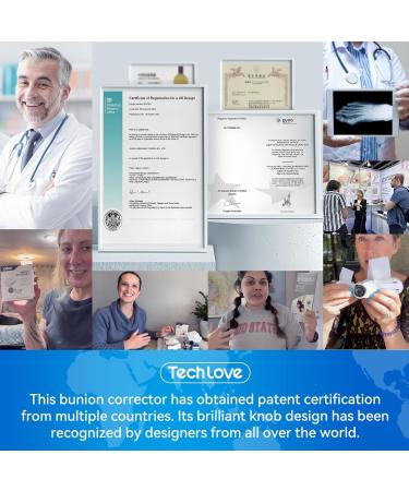 Adjustable Pinky Toe Separators - 2 Pairs Soft Spacers for Bunion Relief & Foot Comfort | International Shipping Available - Buy Online on GoSupps.com