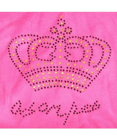 SELMAI Rhinestone Crown Dog Hoodie Jumpsuit XS Pink - Buy Online on GoSupps.com