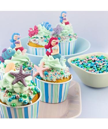 Buy G nthart Mermaid Backdecor Set - 8 Sugar Figures for Baking | International Shipping - Buy Online on GoSupps.com