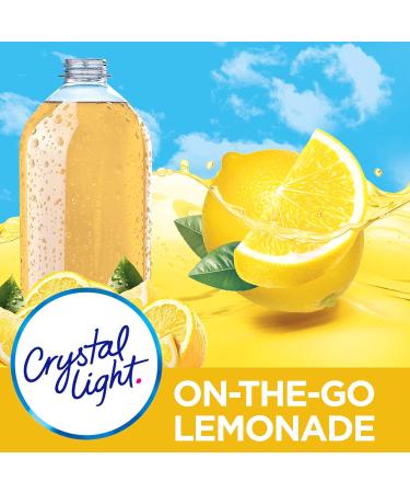 Crystal Light Lemonade Drink Mix - 10 On-The-Go Sachets 39.6g - Buy Online on GoSupps.com
