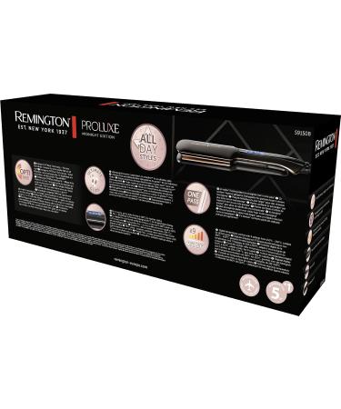 Remington Proluxe Hair Straightener S9150B - Extra Wide Ceramic Plates OptiHeat Technology Quick Heating & Digital Display for Gentle Styling - Buy Online on GoSupps.com