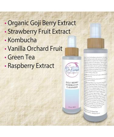 Dr. Finesse Goji Berry Kombucha Cleanser - Revitalize Your Skin | International Shipping Available - Buy Online on GoSupps.com
