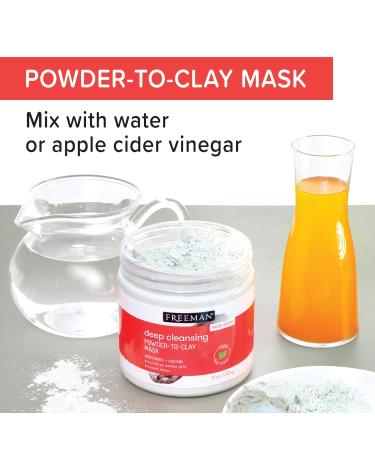 Buy Deep Cleansing Powder-To-Clay Beauty Mask - International Shipping | Pure Skin Care - Buy Online on GoSupps.com