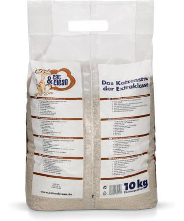 Buy Cat & Clean CCN10 Natural Cat Litter - Fragrance-Free 10 kg | Eco-Friendly & Dust-Free Solution - Buy Online on GoSupps.com