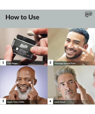 HOWDY Men's Energizing Eye Cream (2 oz) - Reduce Dark Circles, Puffiness, Fine Lines - Buy Online on GoSupps.com