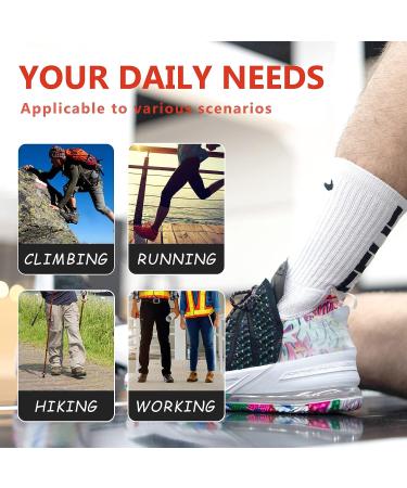 High Arch Support Plantar Fasciitis Insoles for Men & Women - Orthotic Foot Pain Relief & Comfort for Sport, Work, and Athletic Shoes - Men's 9-10.5 / Women's 10-11.5 - Buy Online on GoSupps.com