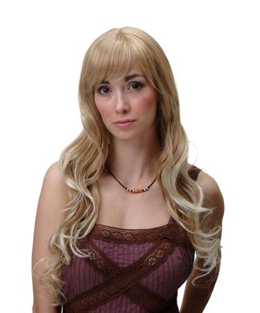 WIG ME UP 3224-27T613 ladies wig blonde mix very long curly platinum blonde tips 65 cm
