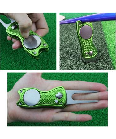 Kahuayi Portable Golf Divot Repair Tool - Green | 1 Piece - Buy Online on GoSupps.com