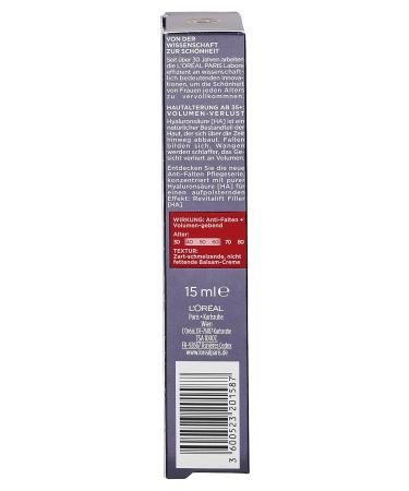 L'Oreal Paris Revitalift Anti-Age Eye Cream with Hyaluronic Acid | 15ml - Age-Defying Eye Care for Youthful Skin - Buy Online on GoSupps.com