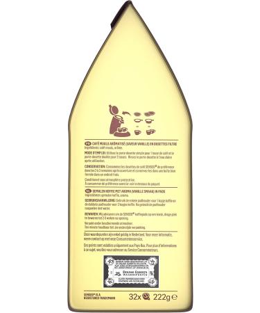  Senseo Senseo Coffee Vanilla Flavour - 160 Soft Pods - Pack of 5 x 32 Pods - Buy Online on GoSupps.com