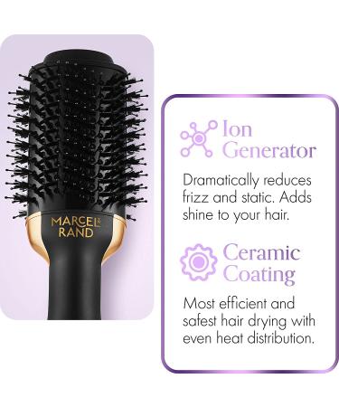 2-in-1 Volumizing Hair Dryer Brush for Women | Oval Blow Dryer Brush 75MM | Includes Hard Travel Case and Gift Box - Buy Online on GoSupps.com