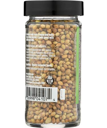 Spicely Organic Coriander Seeds 0.7 Oz | Certified Gluten Free Spice - Buy Online on GoSupps.com