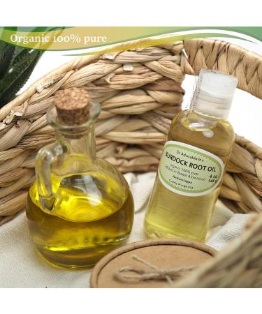 Buy Dr Adorable Burdock Root Oil - 100% Pure Organic 4 oz for Skin Hair & Nails - International Shipping Available - Buy Online on GoSupps.com